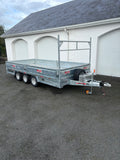 14ft FlatBed Tri Axle Trailer