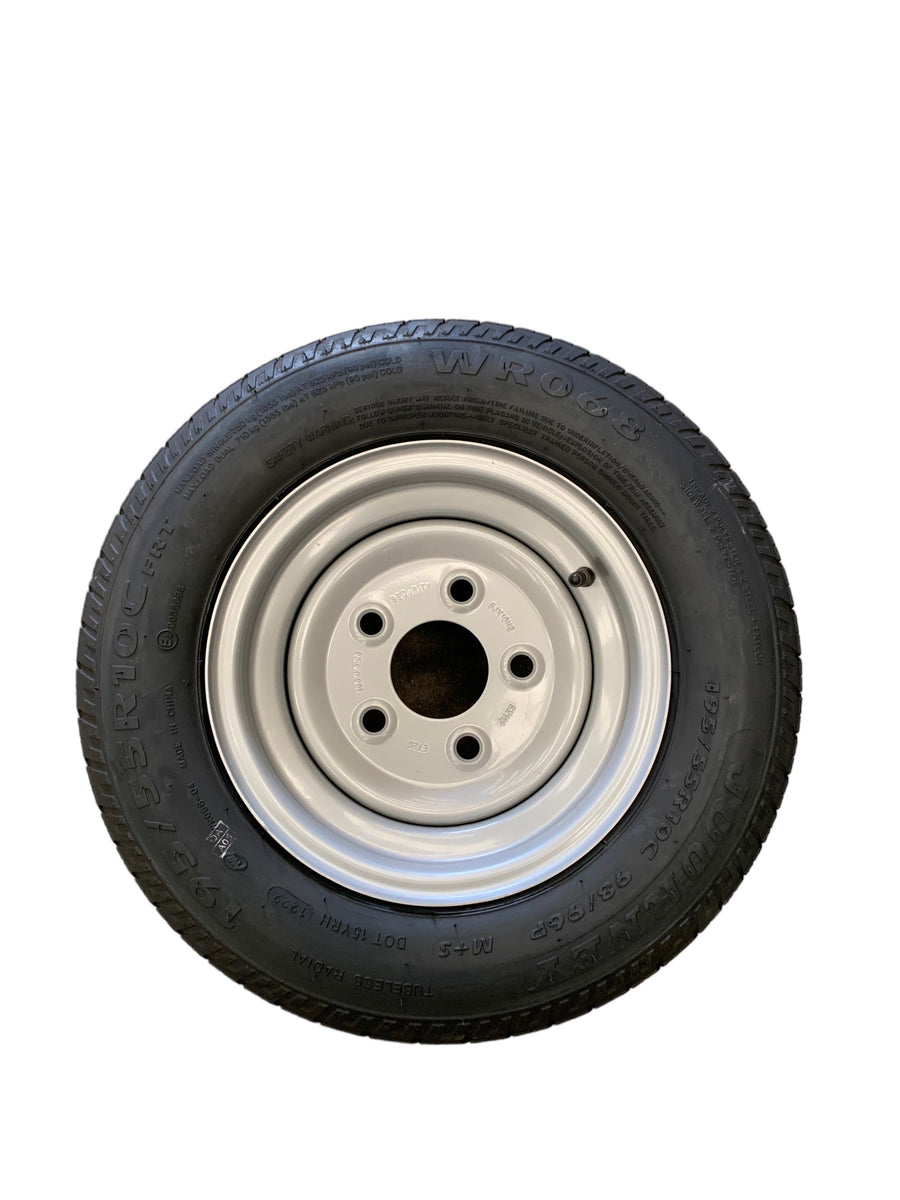 195/55/R10 wheel & tyre MCN Trailers