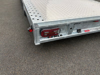 18ft x 7ft beavertail low loader trailer