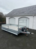 12ft x 6ft,7” Tri axle Flatbed Trailer