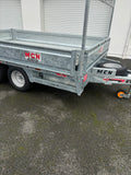 10ft Flatbed Tandem Trailer
