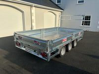 12ft FlatBed Tri Axle Trailer