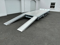 18ft x 7ft beavertail low loader trailer