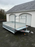 10ft Flatbed Tandem Trailer