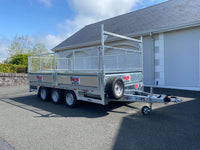 12ft FlatBed Tri Axle Trailer