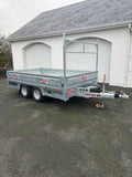 10ft Flatbed Tandem Trailer