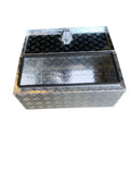 Aluminium lockable toolbox