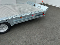 18ft x 7ft beavertail low loader trailer