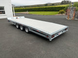 18ft x 7ft beavertail low loader trailer