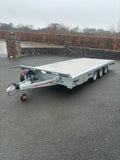 16ft Beavertail Tri Axle Trailer
