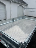 12ft x 6ft,7” Tri axle Flatbed Trailer