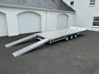 18ft x 7ft beavertail low loader trailer
