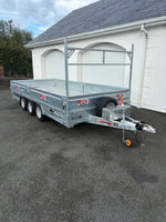 14ft FlatBed Tri Axle Trailer