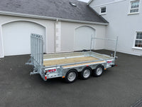 12ft Tri axle Plant trailer on 13” wheels