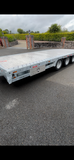 18ft x 7ft beavertail low loader trailer