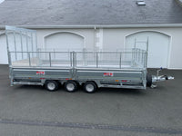 16ft x 7ft,6” Flatbed Builders Trailer