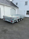 14ft FlatBed Tri Axle Trailer