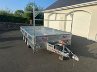 12ft FlatBed Tri Axle Trailer