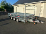 12ft FlatBed Tri Axle Trailer