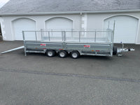 16ft x 7ft,6” Flatbed Builders Trailer