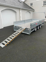 14ft FlatBed Tri Axle Trailer