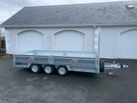 14ft FlatBed Tri Axle Trailer