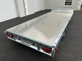 16ft Flatbed Tri Axle Trailer