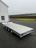 16ft Beavertail Tri Axle Trailer