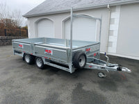 12ft FlatBed Tandem Trailer