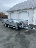 12ft FlatBed Tandem Trailer