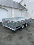 12ft FlatBed Tandem Trailer