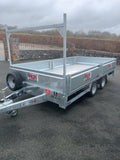 12ft FlatBed Tandem Trailer