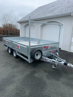 12ft FlatBed Tandem Trailer