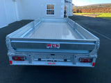 16ft Flatbed Tri Axle Trailer