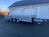 16ft Flatbed Tri Axle Trailer