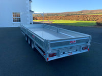 16ft Flatbed Tri Axle Trailer