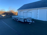 16ft Flatbed Tri Axle Trailer